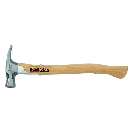 Stanley FatMax 22 oz Checkered Face Framing Hammer Wood Handle 51-403